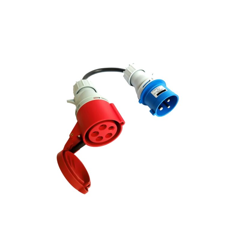 Adaptador Tomada 20A Para 32A EVSPLUGS - Carro Elétrico