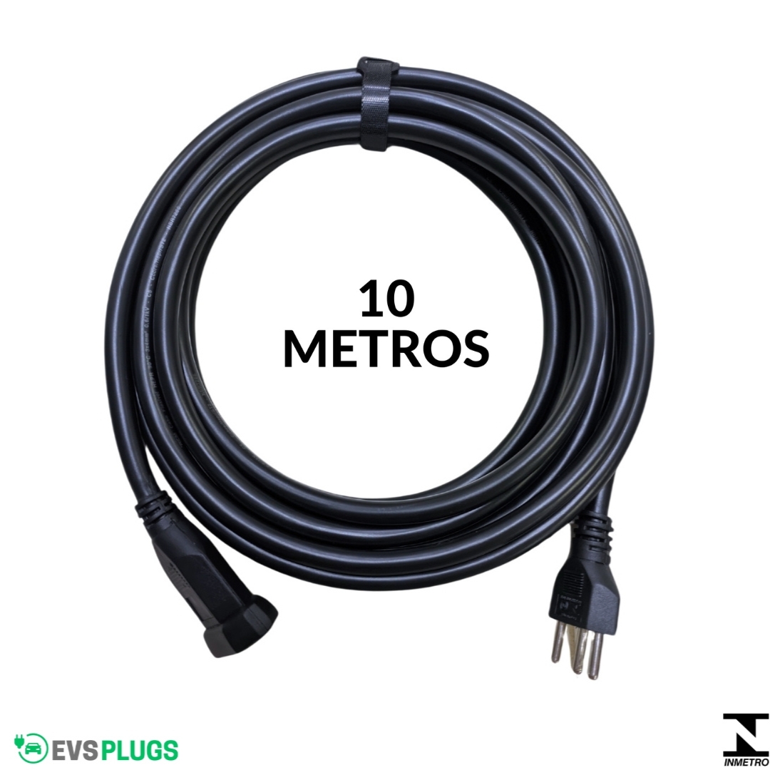 EXTENSÃO PARA CARREGADOR PORTÁTIL BYD GWM 20A 10 METROS - Imagem 4
